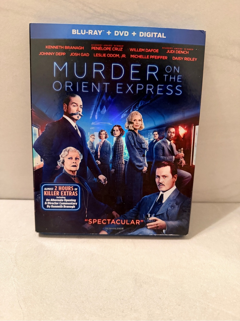 Murder On The Orient Express Blu Ray Slip Cover Pre Owned